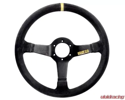 Sparco 345 Suede Universal Racing Steering Wheel - 015R345MSN