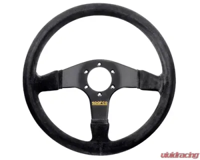 Sparco 375 Suede Universal Racing Steering Wheel - 015R375PSN