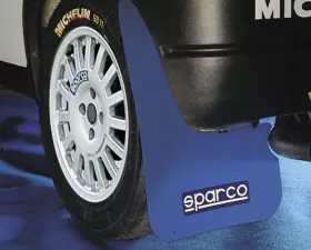 Sparco Blue Universal Rally Mud Flaps