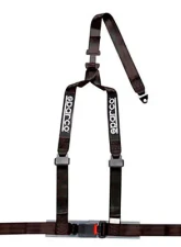 Sparco 2 Inch Tuner 3-Point Bolt-In Harness Black                                     - 04608BV1NR - Image 2