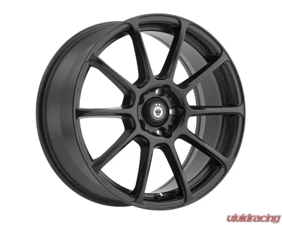 Konig Runlite Matte Black Wheel 17x7.5 5x108 45 - R17S508455