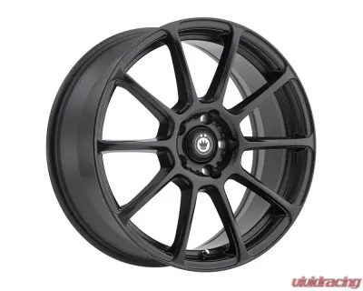 Konig Runlite Matte Black Wheel 17x7.5 5x114.3 35 - R17S514355