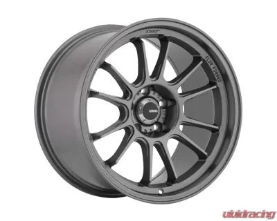 Konig Hypergram Matte Grey Wheel 18x10.5 5x114.3 25 - HG0851425G