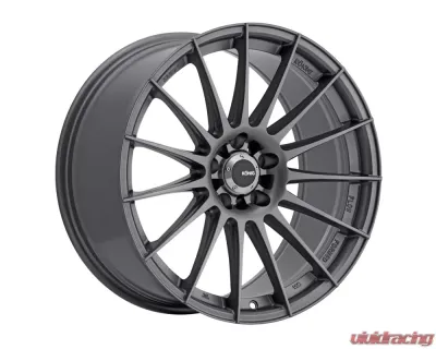 Konig Rennform Matte Grey Wheel 18x8 5x112 45 - RF8851245G