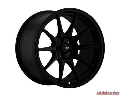 Konig Dekagram Semi-Matte Black Wheel 16x8 4x100 35 - DK86100355