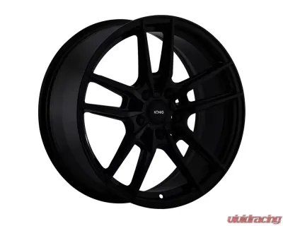 Konig Myth Gloss Black Wheel 16x7.5 5x114.3 43 - MY76514435