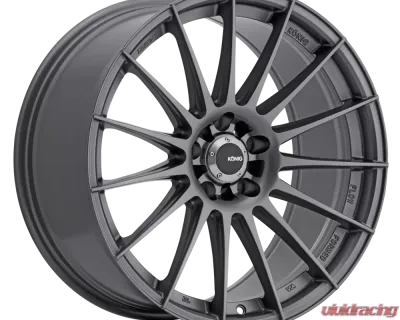 Konig Wheels Rennform Wheel 18x9 5x112 45mm Matte Grey - RF9851245G