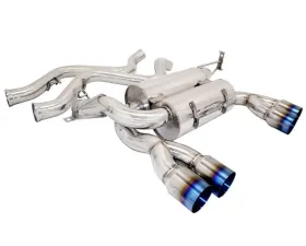 Megan Racing Supremo Exhaust System (Blue Titanium Tips) BMW E90 M3 2008-2011