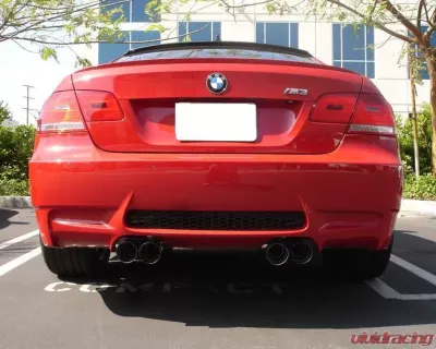 Megan Racing Stainless Rolled Tips Supremo Exhaust System for BMW E92 M3 2008-2013 - MR-ABE-BE92M3