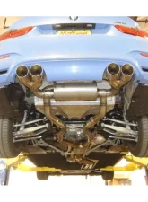 Megan Racing Stainless Steel Supremo Exhaust System w/Stainless Black Chrome Tips BMW M4 F82 2015+                                     - MR-ABE-BF82-BC - Image 4