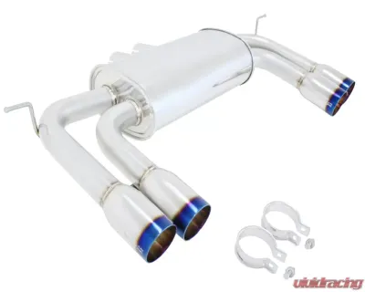 Megan Racing Supremo Exhaust System (Burnt Rolled Tips) BMW X5M | X6M 2010-2014 - MR-ABE-BX5M-VO