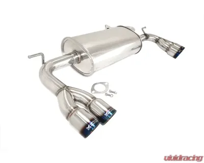 Megan Racing Axle Back (Burnt Rolled Tips) Hyundai Genesis Coupe 2009-2012 - MR-ABE-HG09-VO