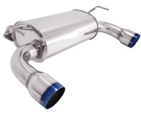 Megan Racing Axle-Back Exhaust System (Burnt Rolled Tips) Infiniti G37 |Q60 2008-2015