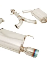 Megan Racing Axle Back Exhaust System with Dual 4inch Titanium Tips Lexus GS350 2007-2015                                     - MR-ABE-LG06-OE - Image 4