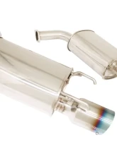 Megan Racing Axle Back Exhaust System with Dual 4inch Titanium Tips Lexus GS350 2007-2015                                     - MR-ABE-LG06-OE - Image 2