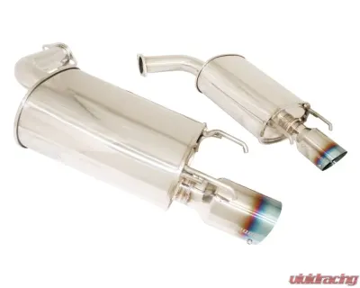 Megan Racing Axle Back Exhaust System with Dual 4inch Titanium Tips Lexus GS350 2007-2015 - MR-ABE-LG06-OE