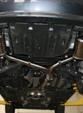 Megan Racing Axle Back Exhaust System with Dual 4inch Titanium Tips Lexus GS350 2007-2015                                     - MR-ABE-LG06-OE - Image 3