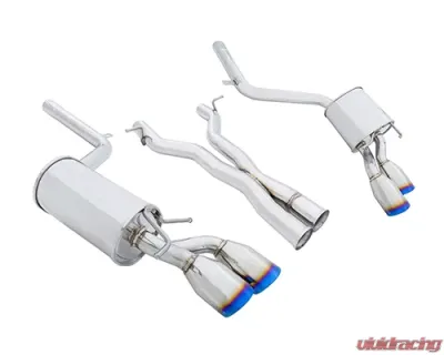 Megan Racing Axle Back (Burnt Rolled Tips) Mercedes Benz C63 2012-2015 - MR-ABE-MBW204C63-VO