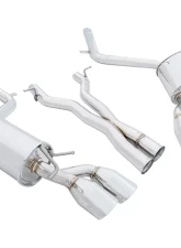 Megan Racing Axle Back (Stainless Rolled Tips) Mercedes Benz C63 AMG 2012-2015                                     - MR-ABE-MBW204C63 - Image 5