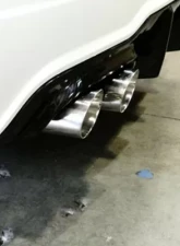 Megan Racing Axle Back (Stainless Rolled Tips) Mercedes Benz C63 AMG 2012-2015                                     - MR-ABE-MBW204C63 - Image 3