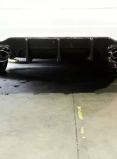 Megan Racing Axle Back (Stainless Rolled Tips) Mercedes Benz C63 AMG 2012-2015                                     - MR-ABE-MBW204C63 - Image 5