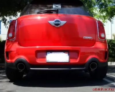Megan Racing Axle Back (Stainless Rolled Tips) Mini Countryman R60 2011+ - MR-ABE-MCC11-SRT