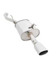 Megan Racing Axleback Exhaust System for Nissan Versa 2013-2019, T-304 Stainless Steel                                     - MR-ABE-NV13 - Image 2