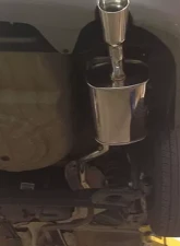 Megan Racing Axleback Exhaust System for Nissan Versa 2013-2019, T-304 Stainless Steel                                     - MR-ABE-NV13 - Image 2