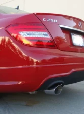 Megan Racing Axle Back (Stainless Rolled Tip) Mercedes Benz C250 2012-2014                                     - MR-ABE-W204L4-SRT - Image 3