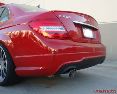 Megan Racing Axle Back (Stainless Rolled Tip) Mercedes Benz C250 2012-2014 - MR-ABE-W204L4-SRT