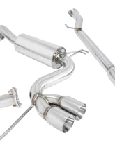 Megan Racing Type 2 (Stainless Rolled Tips) Hyundai Veloster 2012-2018                                     - MR-CBS-HYV11-SRT - Image 2