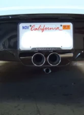 Megan Racing Type 2 (Stainless Rolled Tips) Hyundai Veloster 2012-2018                                     - MR-CBS-HYV11-SRT - Image 2
