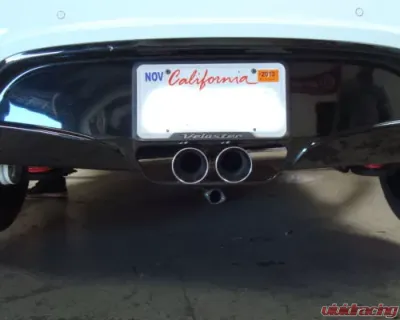 Megan Racing Type 2 (Stainless Rolled Tips) Hyundai Veloster 2012-2018 - MR-CBS-HYV11-SRT