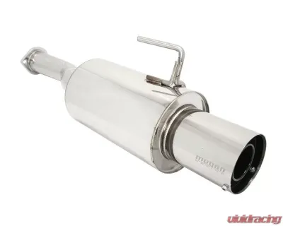 Megan Racing Drift Spec Style Catback Exhaust System w/4.5inch Stainless Steel Flat Tip and Silencer Nissan 350Z 2003-2008 - MR-CBS-N3Z-DS
