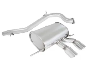 Megan Racing Turbo Type (Stainless Rolled Tips) Volkswagen Golf R 2012-2013