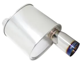 Megan Racing Universal Exhaust F-RT Dual Burnt Tip Muffler