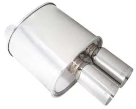 Megan Racing Universal Exhaust F-RT Dual Tip Muffler