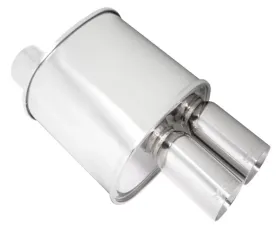 Megan Racing Universal Exhaust F-RT Turbo Dual Tip Muffler