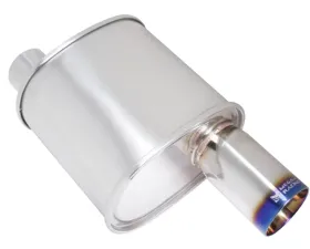 Megan Racing Universal Exhaust F-RT Turbo Burnt Tip Muffler