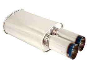 Megan Racing Universal Exhaust M-DT Burnt Tip Muffler