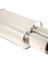 Megan Racing Universal Exhaust M-DT Burnt Tip Muffler                                     - MR-MU-MDT-2 - Image 2