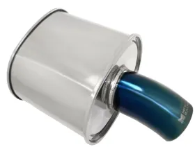 Megan Racing Universal Exhaust M-FG Muffler Blue Tip