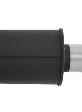 Megan Racing Universal Exhaust M-FG Muffler Black                                     - MR-MU-MFG-B - Image 2