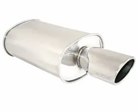 Megan Racing Universal Exhaust O-ST Muffler (Single Oval Tip)