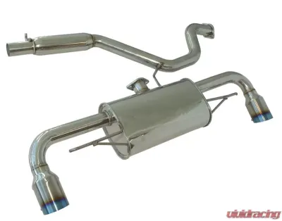 Megan Racing Axleback Exhaust System for Audi TT 3.2L Quattro 2008-2009, T-304 Stainless Steel - MR-ABE-AT0832Q