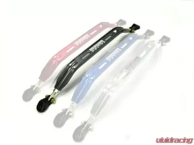 Megan Racing Front Lower Bar-Gunmetal Acura Integra | Honda Civic 1988-2000 - MR-SB-HC88FL-G