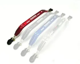 Megan Racing Front Lower Bar-Red Acura Integra | Honda Civic 1988-2000