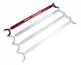Megan Racing Rear Upper Strut Tower Bar-Red Acura Integra | Honda Civic 1988-2001