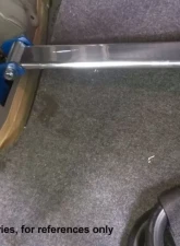 Megan Racing Rear Race Spec Strut Tower Bars Mitsubishi Lancer 2002-2006                                     - MR-SB-ML02RU-1P - Image 3