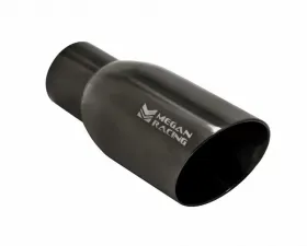 Megan Racing Universal Exhaust Black Chrome 2.5